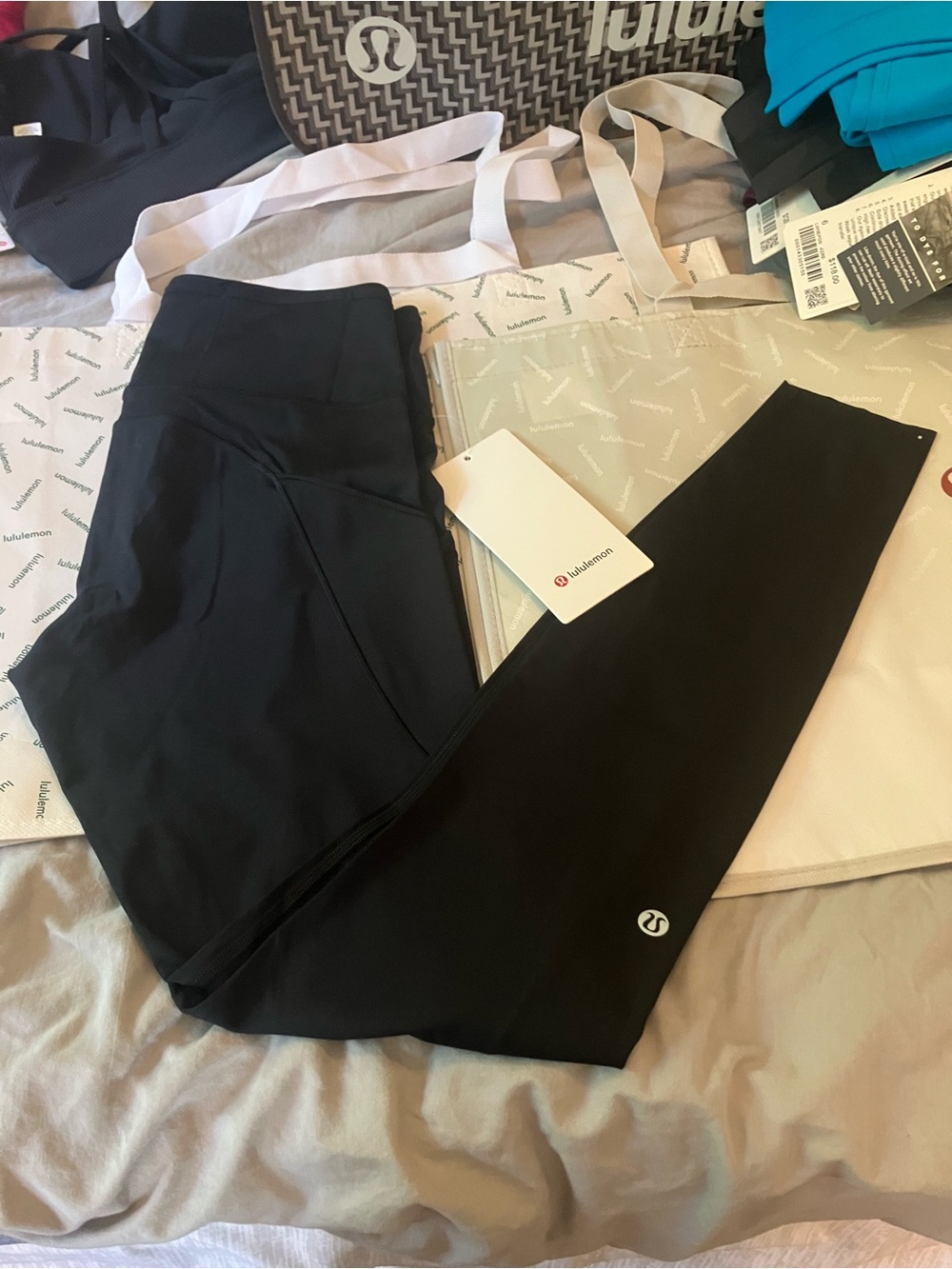 NWT Lululemon Fast and Free High-Rise Tight 28" *Ref, Sz 8, BLACK